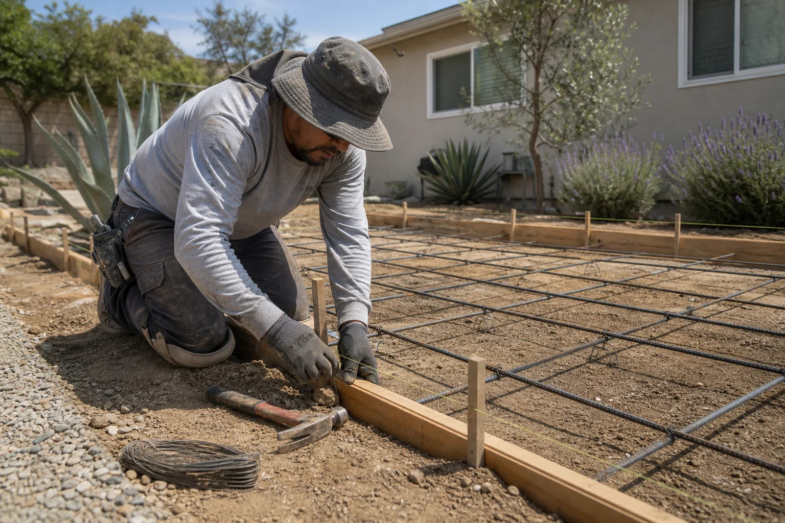 Preparing Surfaces for Stamped Concrete