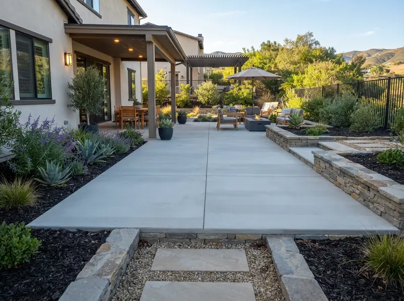 Good Hope, CA concrete patio in Homeland Good Hope, CA concrete patio in Homeland