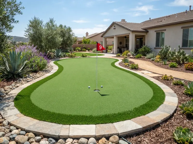 When Putting Greens Are Right in Homeland