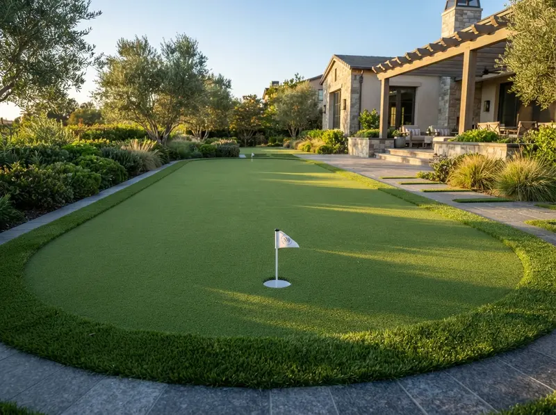 Maintaining putting greens for consistent play in Homeland